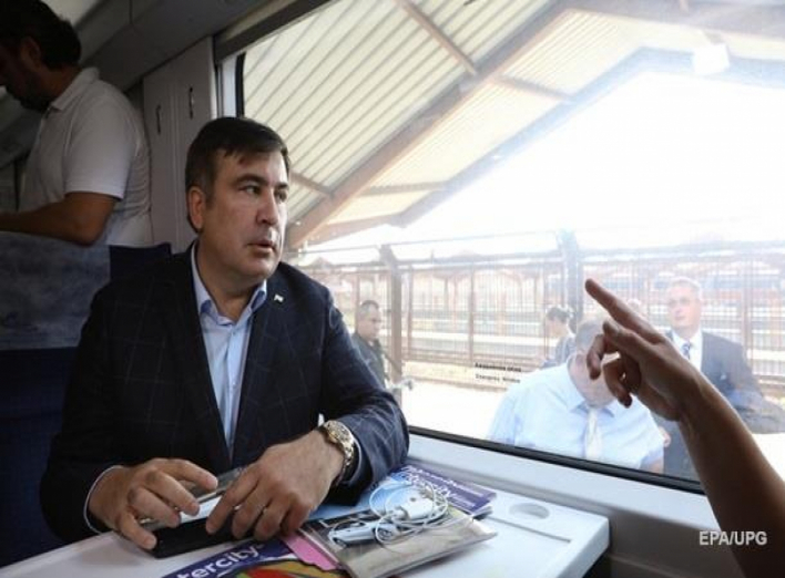 Саакашвили попал в базу данных Миротворца
