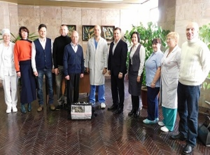 Славутицька міська лікарня отримала медичне обладнання